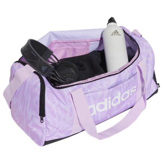 Adidas Τσάντα γυμναστηρίου Linear Duffel Graphic Bag S